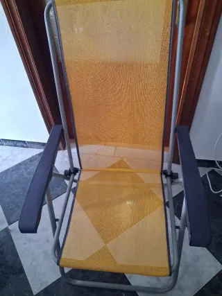 Silla plegable playa y jardín