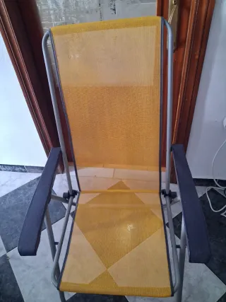 Silla plegable playa y jardín