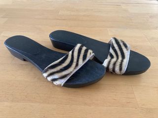 Sandalias Zueco Elegantes Mujer