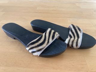 Sandalias Zueco Elegantes Mujer