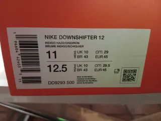 Zapatillas Nike Downshifter 12 Unisex Gris