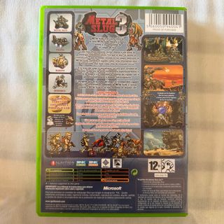 Metal Slug 3 Xbox PAL ESP