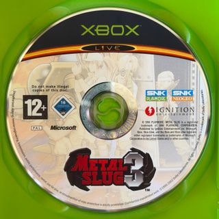 Metal Slug 3 Xbox PAL ESP