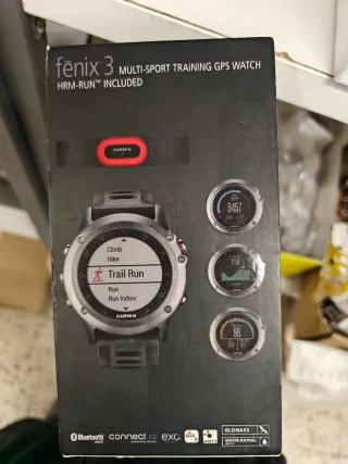 Reloj Garmin Fenix 3 HRM-RUN Plata