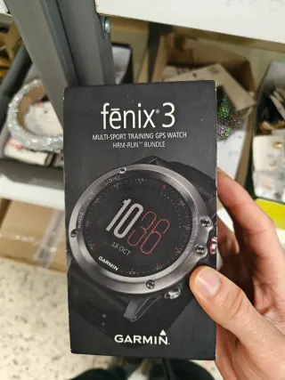 Reloj Garmin Fenix 3 HRM-RUN Plata