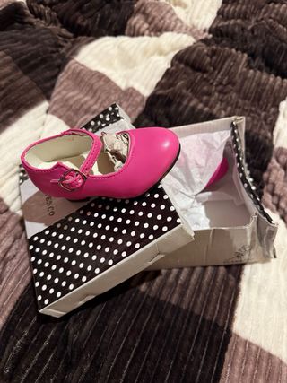 Tacon flamenco niña rosa