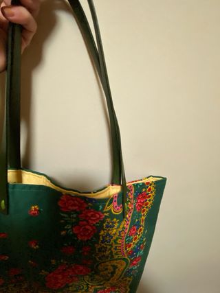 Bolso Tote Estampado Flores