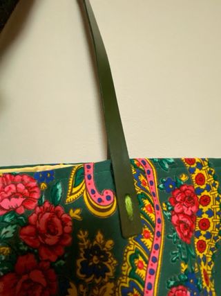 Bolso Tote Estampado Flores