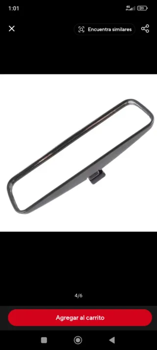 Espejo retrovisor interior universal