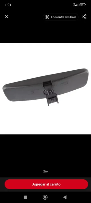 Espejo retrovisor interior universal