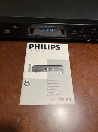 Reproductor CD Philips + mando a distancia