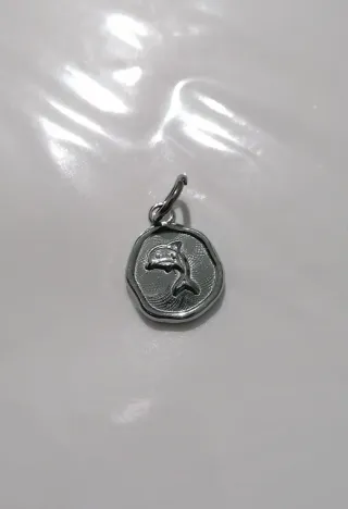 Ciondolo delfino acciaio inox