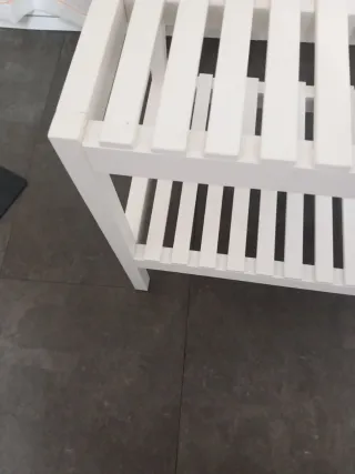 Banco baño Buskan Ikea blanco