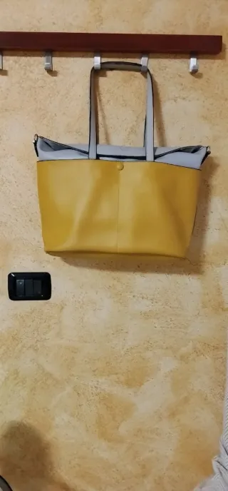 Borsa Carpisa Gialla e Grigia