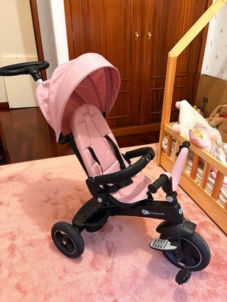 Triciclo Evolutivo Kinderkraft Rosa