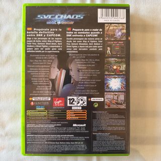 SVC Chaos SNK vs Capcom Xbox PAL
