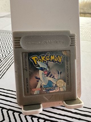 Pokemon Plata Game Boy Nintendo DMG-AAXS-ESP