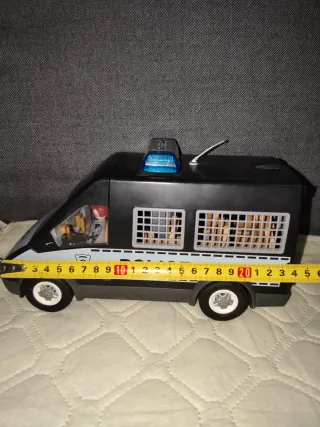 Lote Playmobil: Coche Policía y Figuras