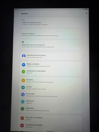 Tablet Lenovo M10 FHD Plus (2ª Gen) Nero