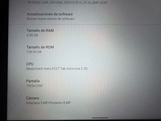 Tablet Lenovo M10 FHD Plus (2ª Gen) Nero