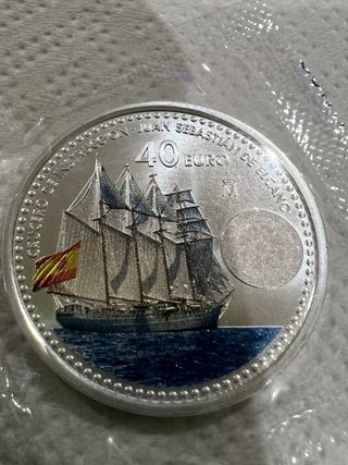 Moneda 40€ Princesa Leonor Felipe VI 2025