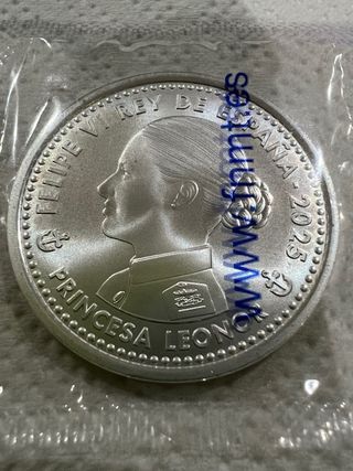 Moneda 40€ Princesa Leonor Felipe VI 2025