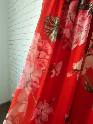 Vestido largo romántico de verano