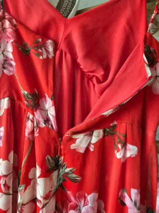 Vestido largo romántico de verano