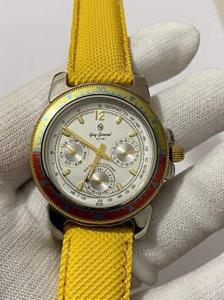 Orologio Guy Gosard Oro e Giallo