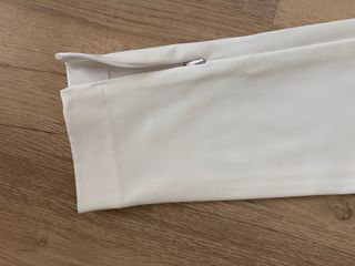 Pantalón vestir moderno niño blanco. Talla XS.