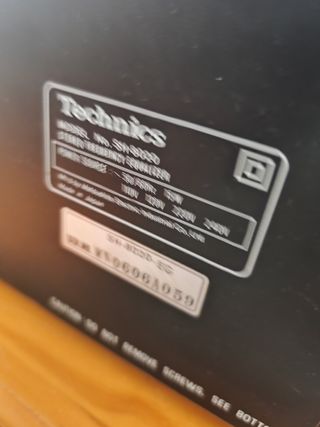 Ecualizador Technics SH-8020 Plata