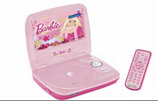 Mando DVD portátil infantil pink Barbie genérico