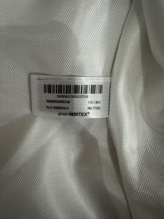 Blazer Zara Gris Talla M