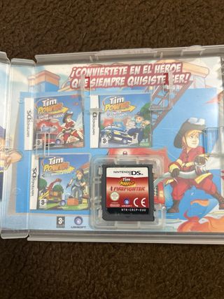 Juego Tim Power Lucha Contra El Fuego Nintendo DS