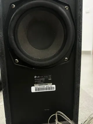 Barra de Sonido LG Negra