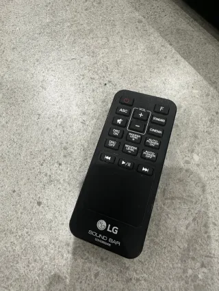 Barra de Sonido LG Negra