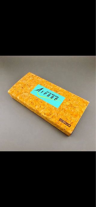 Reloj Seiko Avenue Mujer 1990 Oro Negro