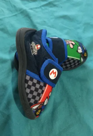 Pantuflas Mario y Luigi Kart