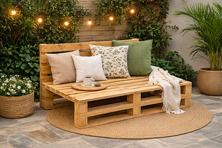 Divano da Esterno in Pallet