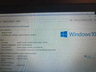 Portátil ASUS i5 2.3GHz RAM 8GB Plata