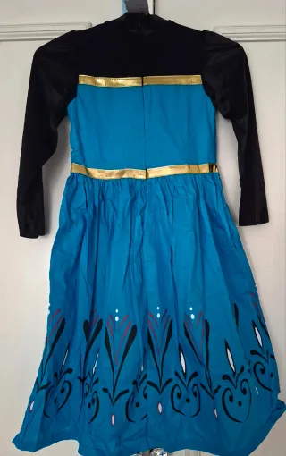 Disfraz Princesa Anna de Frozen t. 120, etiqueta