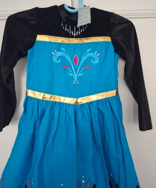 Disfraz Princesa Anna de Frozen t. 120, etiqueta