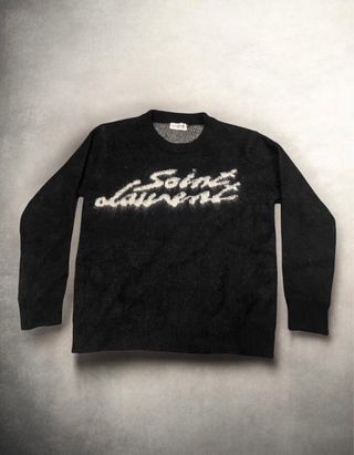 Jersey Saint Laurent Negro