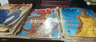 Revistas de moda Burda (Lote)