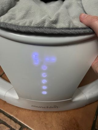 Hamaca Eléctrica Bebé Gris