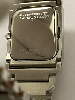 Orologio Guy Gosard NUOVO con 10 Diamanti