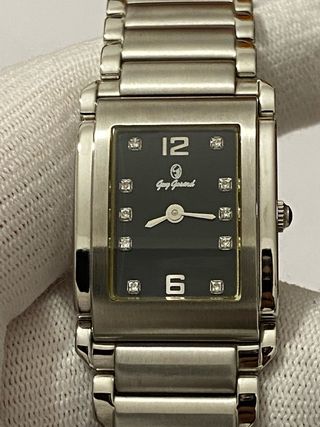Orologio Guy Gosard NUOVO con 10 Diamanti