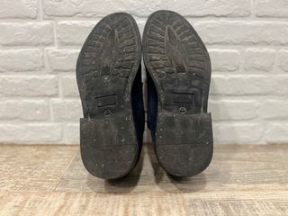 Zapatos de ante azul