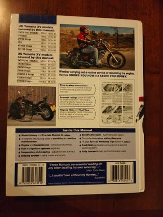 Haynes - Yamaha XV V-Twins Virago