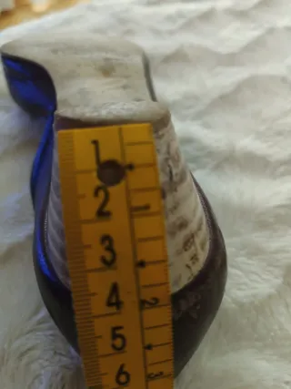 Zapatos abiertos de piel con lazo